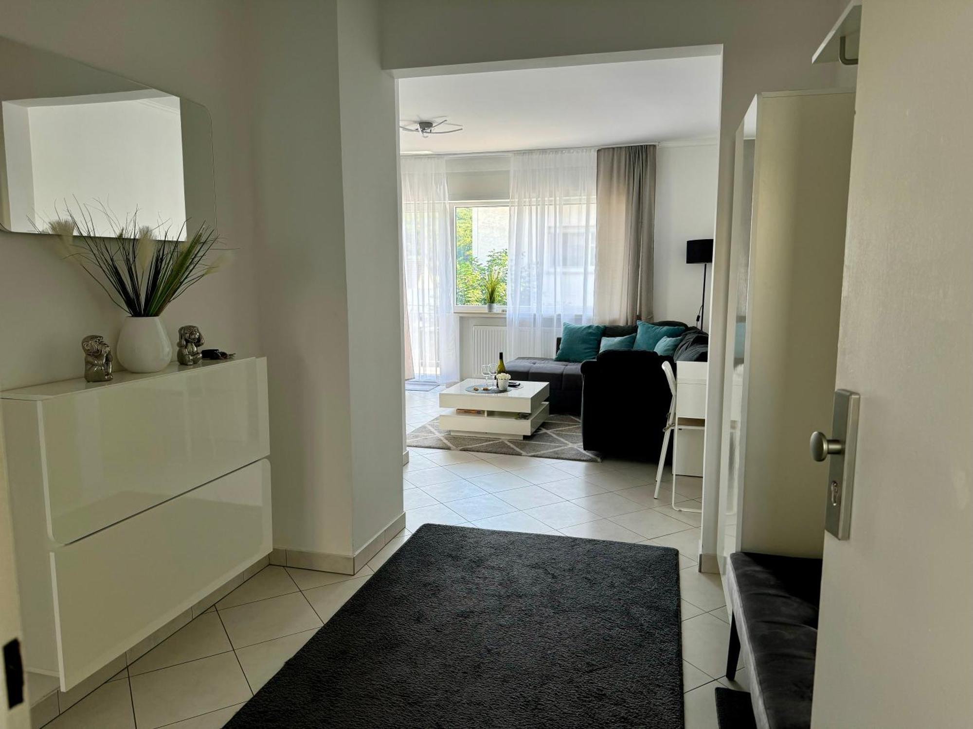 Traumhafte Kurstadt Apartment Moderne 2Zkb Balkon-Parkplatz 7-24 Check-In バートナウハイム エクステリア 写真