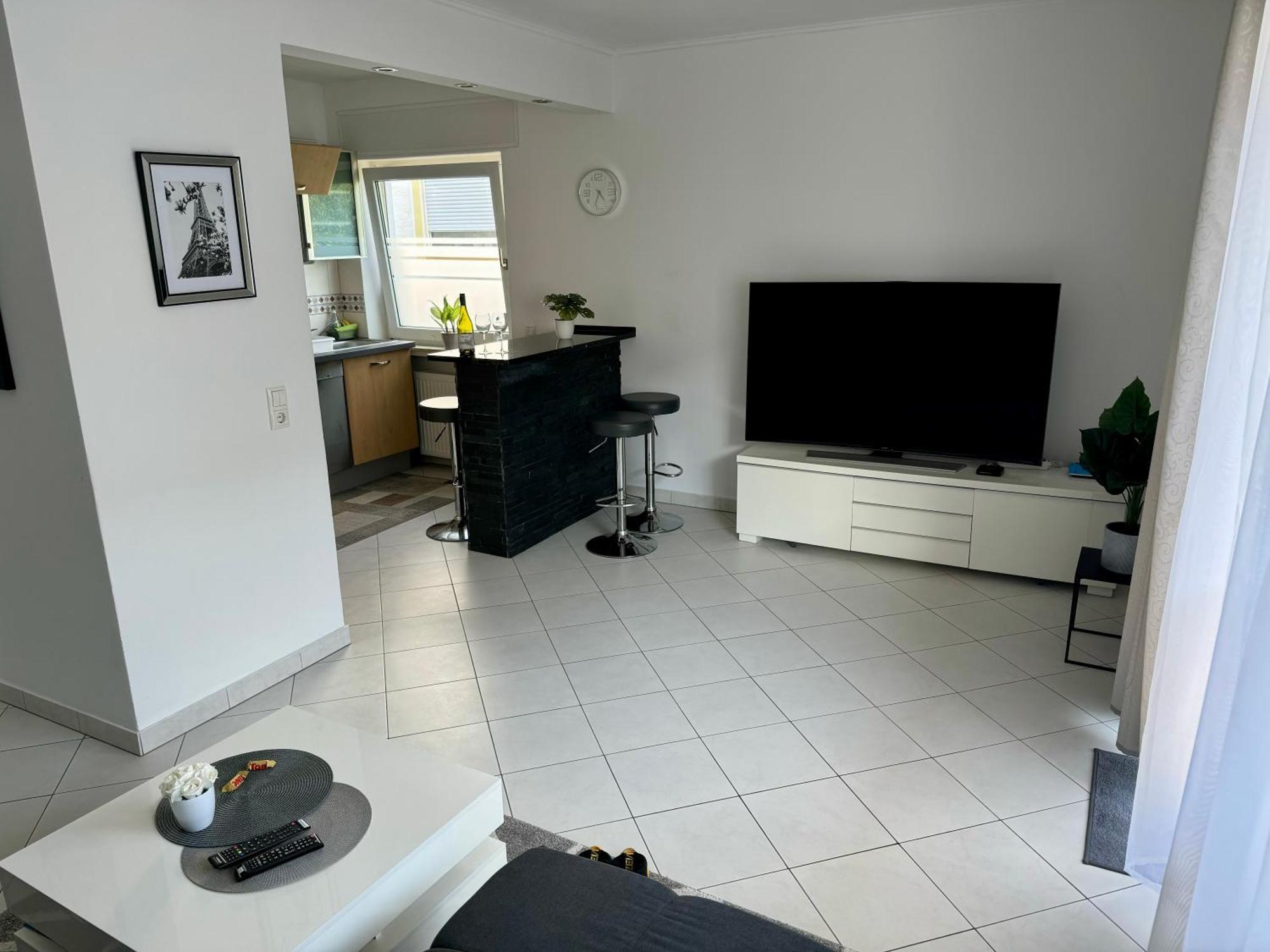 Traumhafte Kurstadt Apartment Moderne 2Zkb Balkon-Parkplatz 7-24 Check-In バートナウハイム エクステリア 写真
