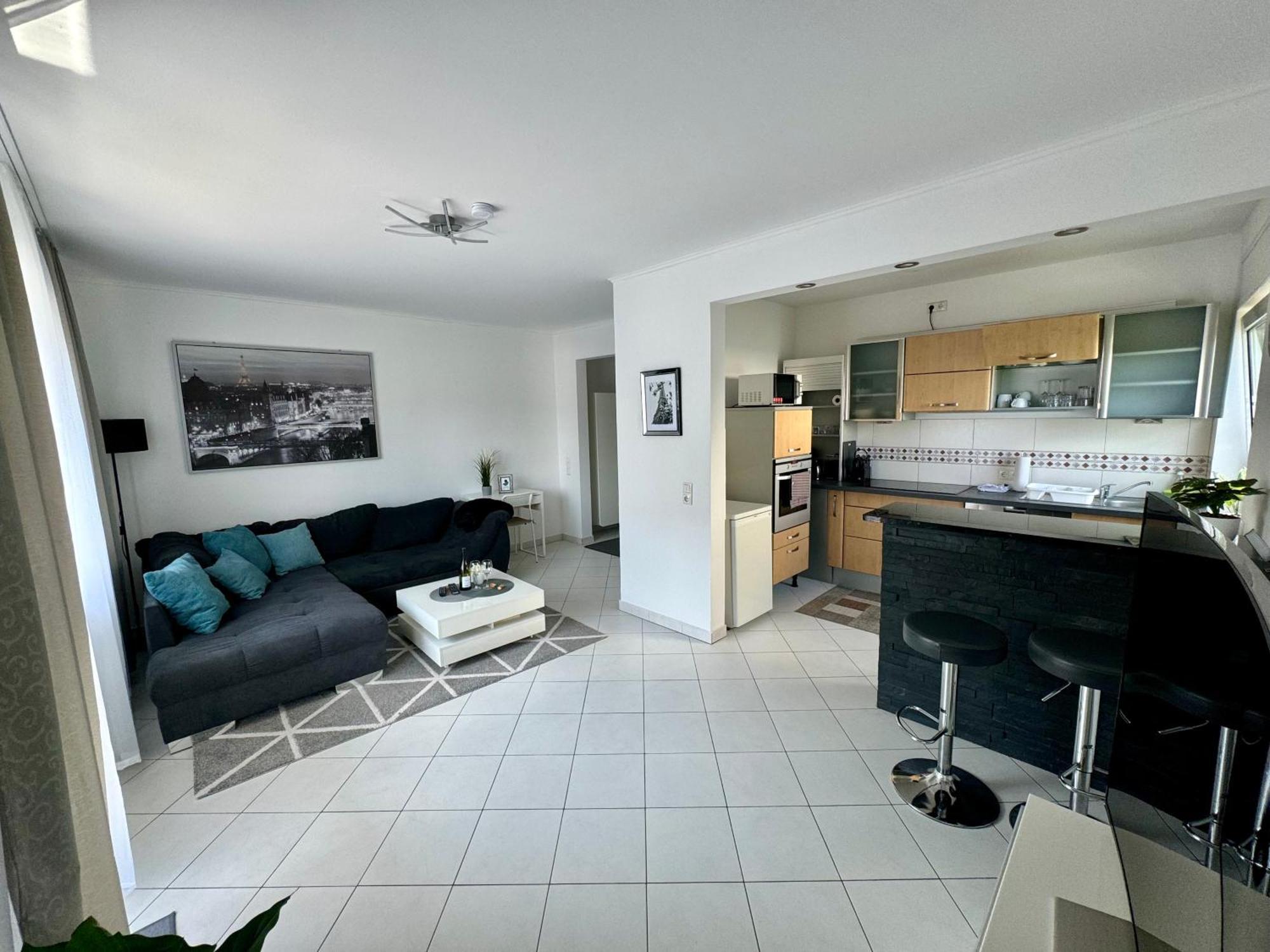 Traumhafte Kurstadt Apartment Moderne 2Zkb Balkon-Parkplatz 7-24 Check-In バートナウハイム エクステリア 写真