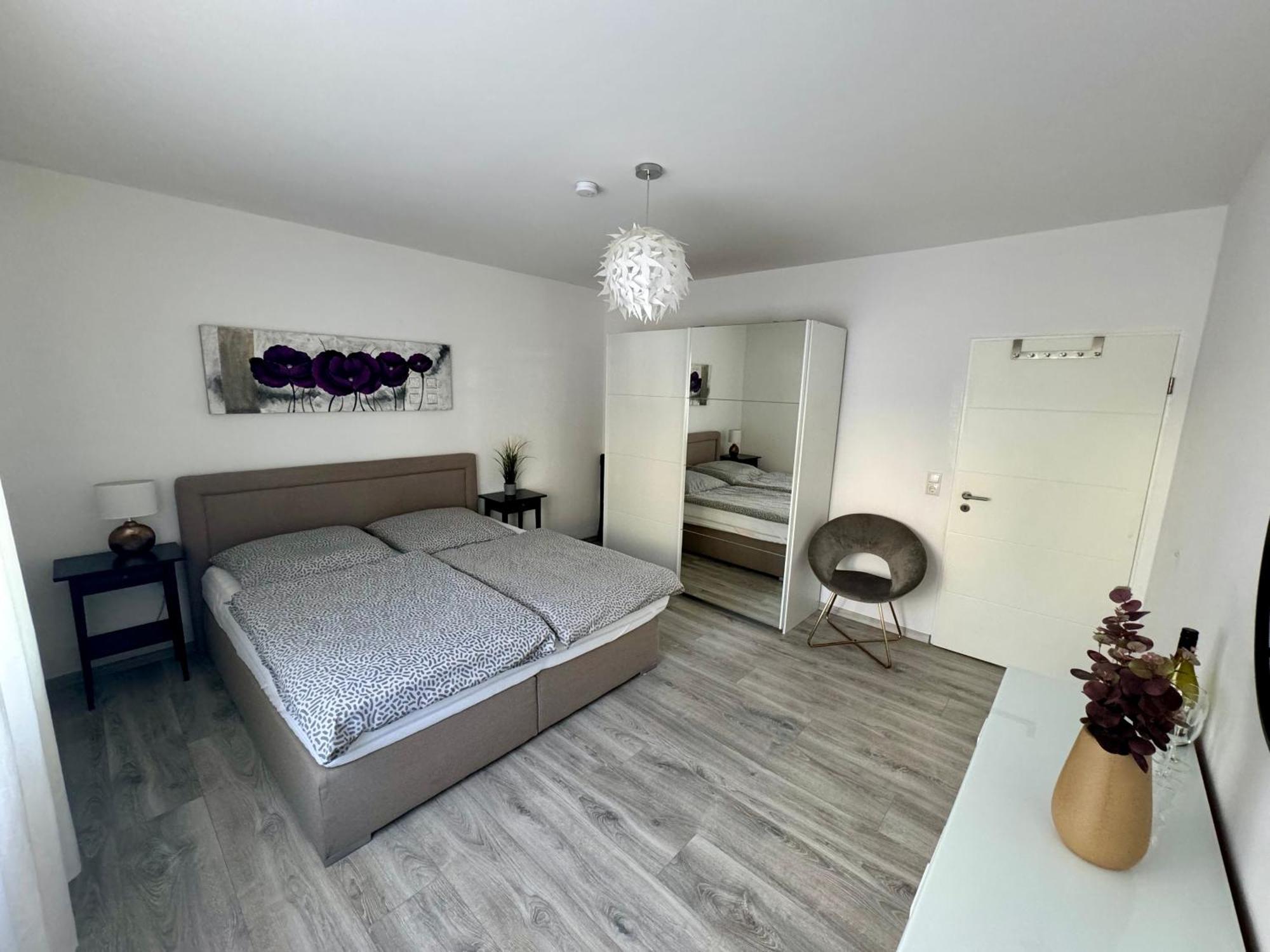 Traumhafte Kurstadt Apartment Moderne 2Zkb Balkon-Parkplatz 7-24 Check-In バートナウハイム エクステリア 写真